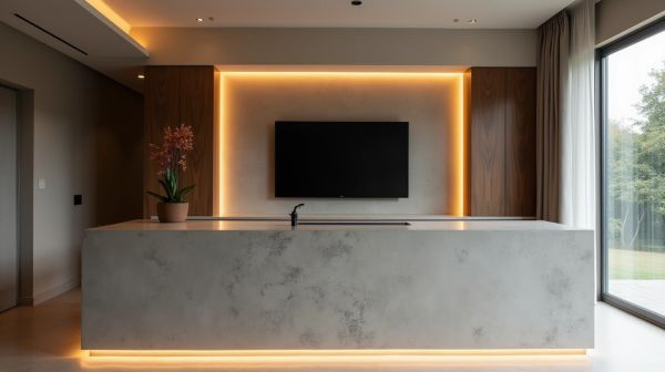 Comment réaliser un bar en béton ciré et sublimer votre intérieur