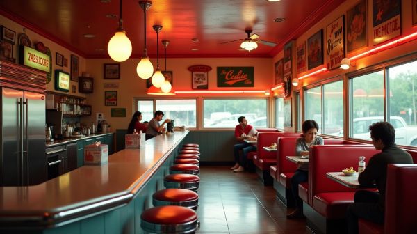 Les desserts incontournables des diners américains à explorer
