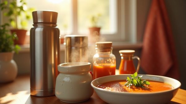 Les meilleurs contenants pour transporter soupés chaudes sans goût