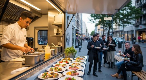 Le food truck gourmet : la tendance culinaire qui révolutionne la street food